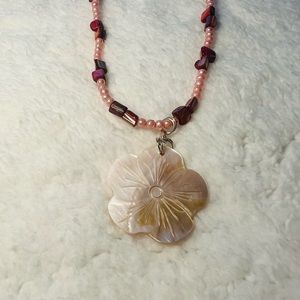 Pretty hand made necklace